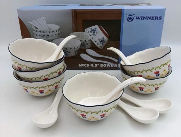 SET ČINIJA 11.5CM SA KAŠICI.6/1 TP.8