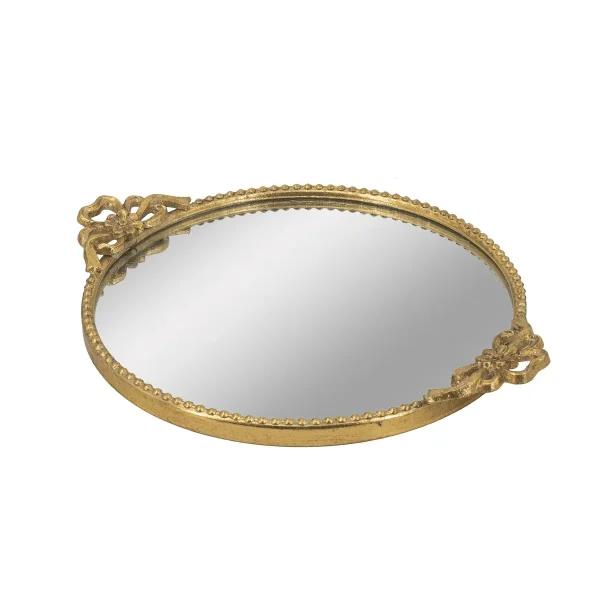 METALNI PODMETAČ OKRUG.OGLEDALO B7202-DS